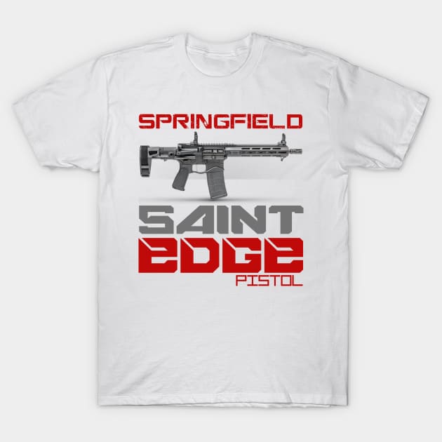 Springfield Saint Edge Pistol T-Shirt by Aim For The Face